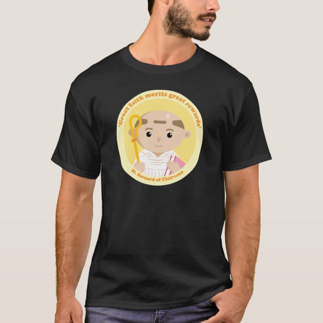 St. Bernard of Clairvaux T-Shirt (Front)
