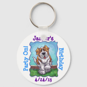 St. Bernard Party Centre Keychain