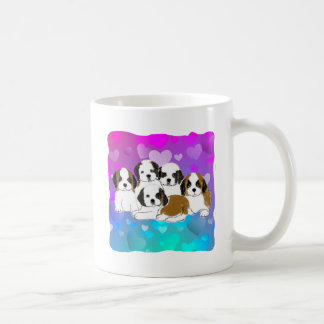 St Bernard Puppy Mug - Puppy Love Series