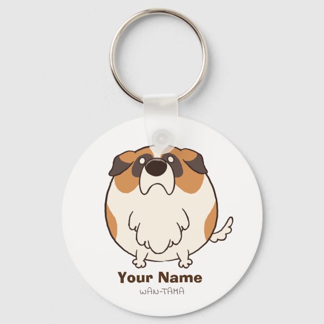 St. Bernard "Sentama" Keychain (Front)