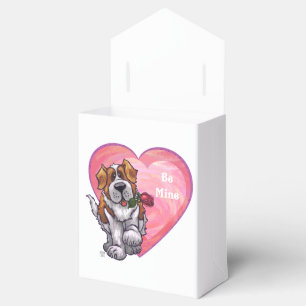 St. Bernard Valentine's Day Favor Box