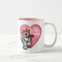St. Bernard Valentine's Day