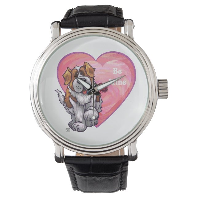 St. Bernard Valentine's Day Watch (Front)