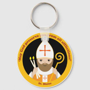 St. Blaise Keychain