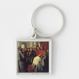 St. Bonaventure (1221-74) at the Council of Lyons Keychain