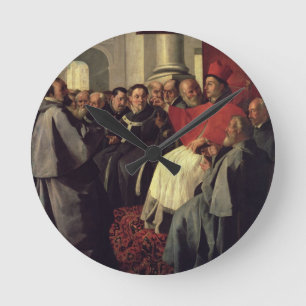 St. Bonaventure (1221-74) at the Council of Lyons Round Clock