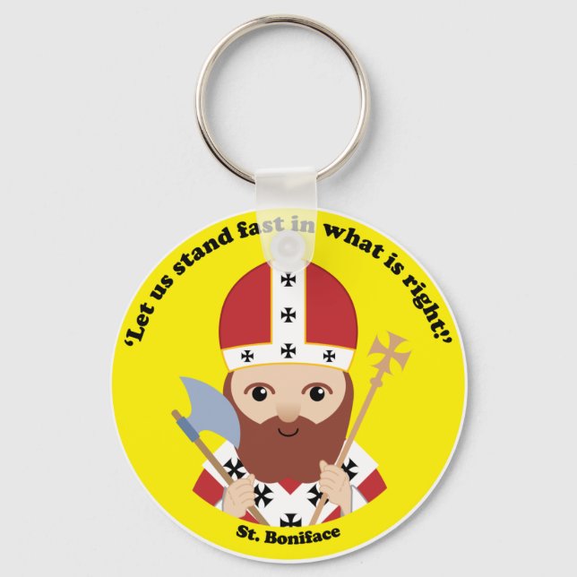 St. Boniface Keychain (Front)