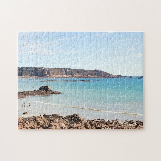 St Brelade's Bay, Jersey Jigsaw Puzzle (Horizontal)