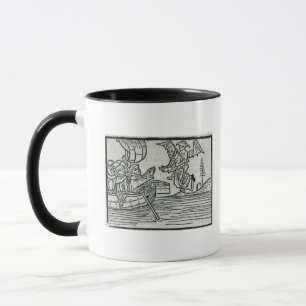 St. Brendan and the demon Mug