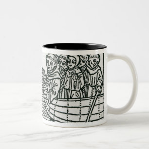 St. Brendan and the Siren Two-Tone Coffee Mug