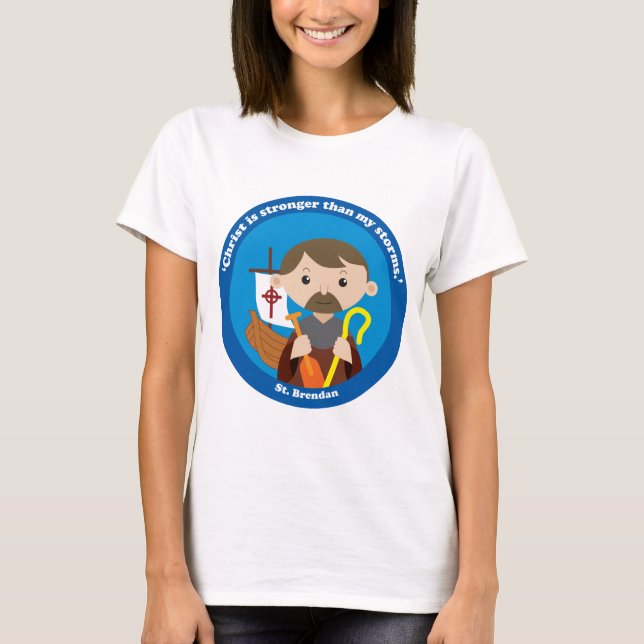 St. Brendan T-Shirt (Front)