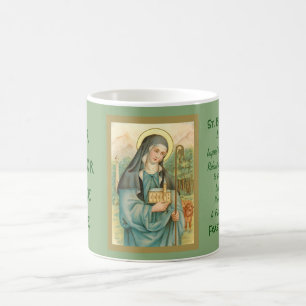 St. Brigid d'Irlande (M 014) Mug de café 1