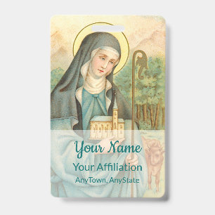 St. Brigid of Ireland (M 014) Badge