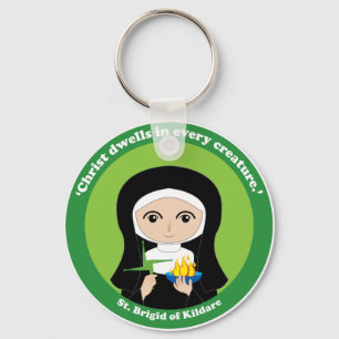 St. Brigid of Kildare Keychain