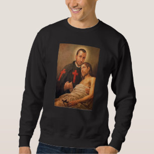 St Camillus De Lellis Catholic Patron Saint Nurses Sweatshirt