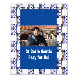 St Carlo Acutis Photo Print