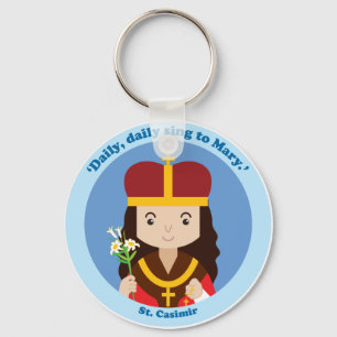 St. Casimir Keychain