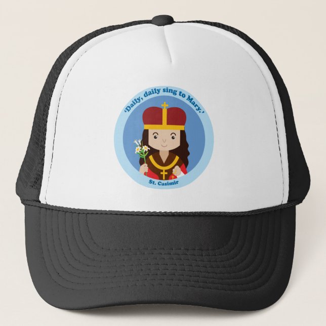 St. Casimir Trucker Hat (Front)