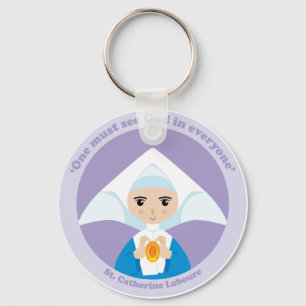 St. Catherine Laboure Keychain