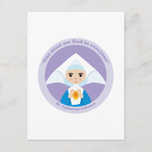 St. Catherine Laboure Postcard