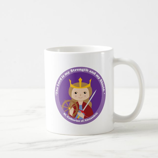 St. Catherine of Alexandria Coffee Mug (Right)