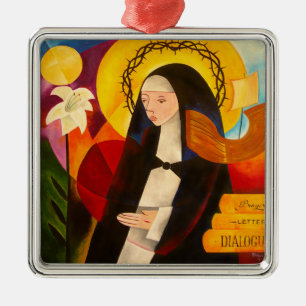 St. Catherine of Siena 2007 Metal Ornament