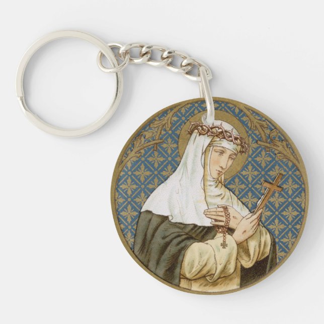 St. Catherine of Siena (BK 19) Keychain (Front)