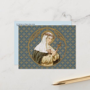 St. Catherine of Siena (BK 19) Postcard