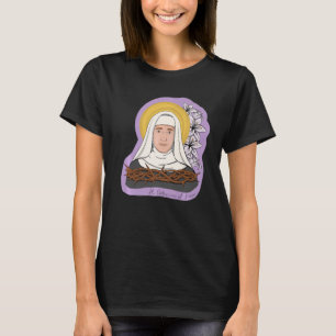 St Catherine Of Siena Catholic Purity Girls Teens T-Shirt