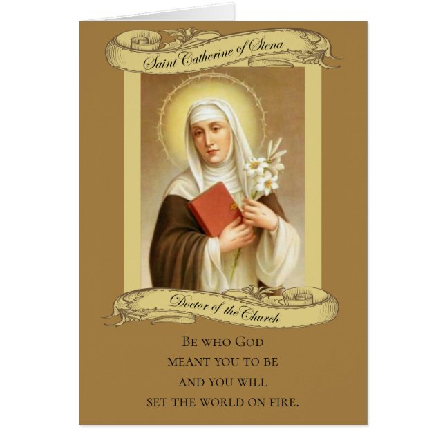 St. Catherine of Siena Doctor of the Church (Front)