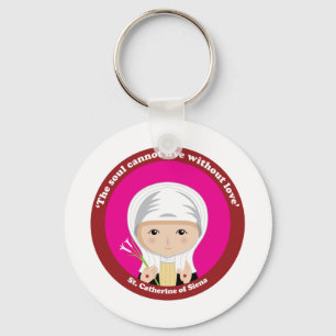 St. Catherine of Siena Keychain