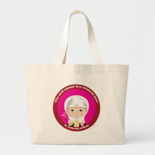 St. Catherine of Siena Large Tote Bag