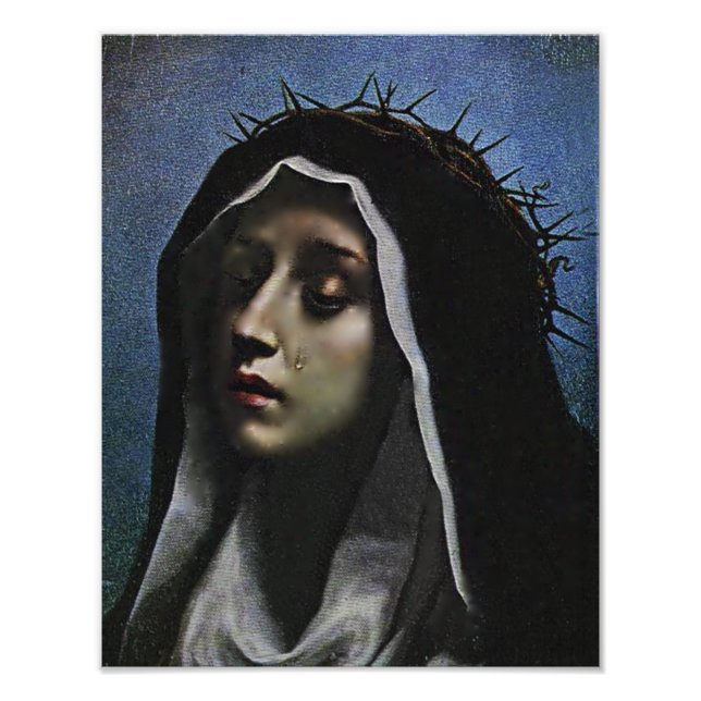 ST CATHERINE OF SIENA, PHOTO PRINT (Front)