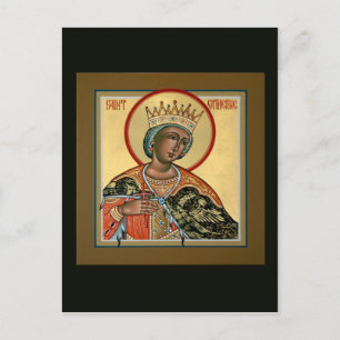 St. Catherine Prayer Card