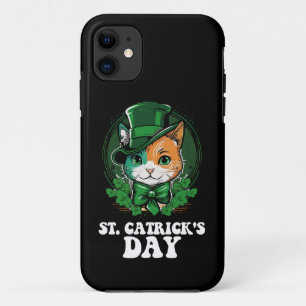 St Catricks Day Cat Lovers St Patrick's Day iPhone 11 Case