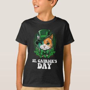 St Catricks Day Cat Lovers St Patrick's Day T-Shirt