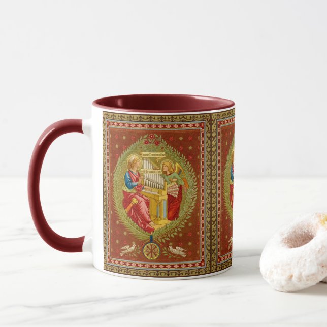 St. Cecilia de Rome (SNV 36) Café Mug 3 (Avec donut)