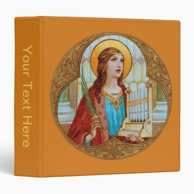 St. Cecilia of Rome (BK 003) Binder (Front/Spine)