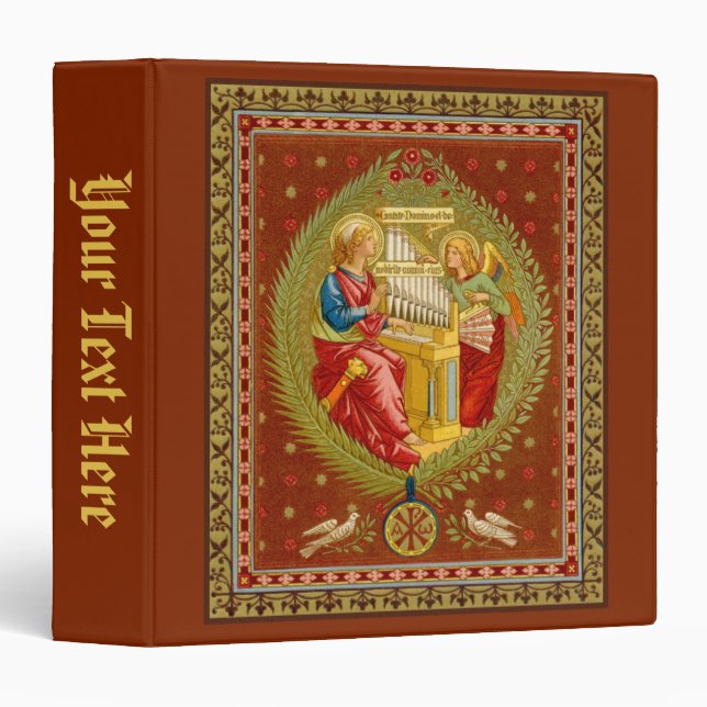 St. Cecilia of Rome (SNV 36) Binder (Front/Spine)