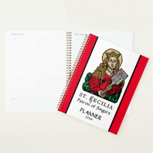 St. Cecilia with Hymn Board (Nuremberg) Planner