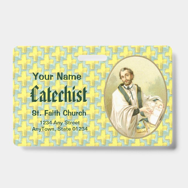 St. César de Bus (SLE 001) Badge (Front)