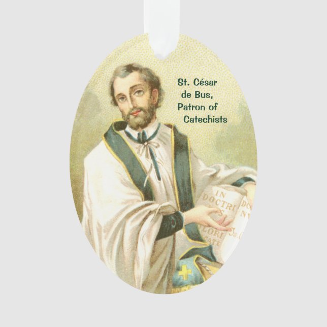 St. César de Bus (SLE 001) Ornament (Front)