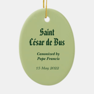 St. César de Bus (SLE 001) Ornement en céramique