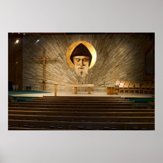 St. Charbel Church  Poster (Front)