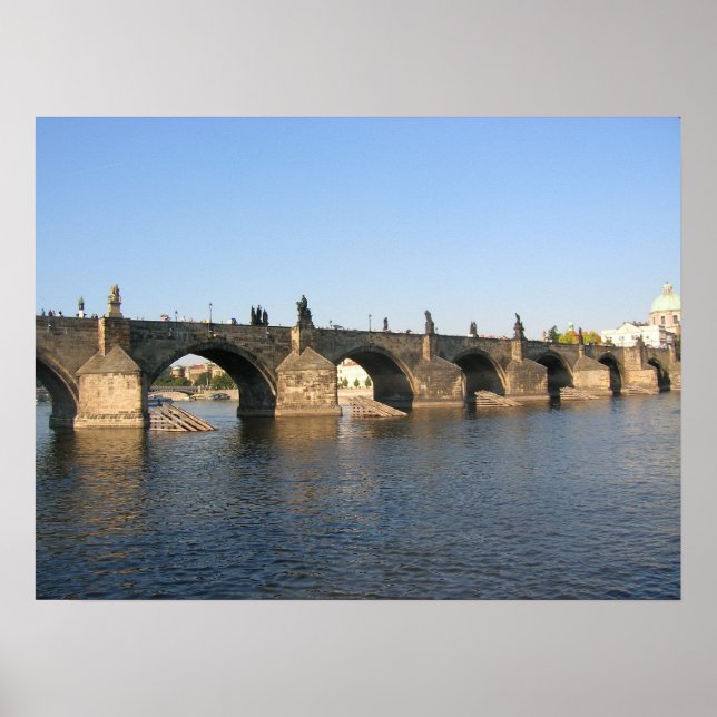 St. Charles Bridge, Prague Poster (Front)