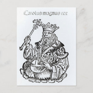 St. Charles from 'Liber Chronicarum' Postcard