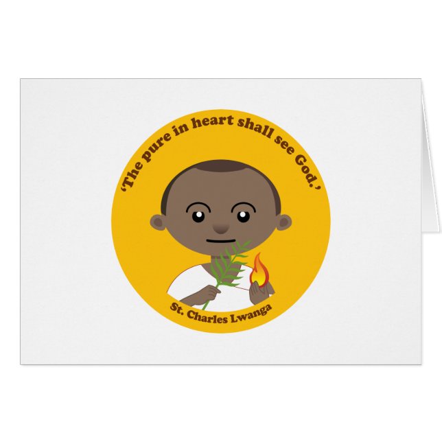 St. Charles Lwanga (Front Horizontal)