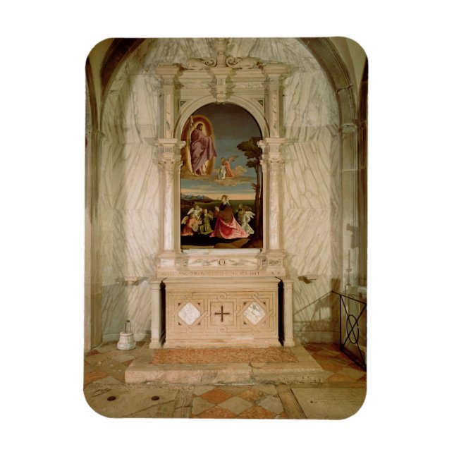 St. Christina Altarpiece Magnet (Vertical)