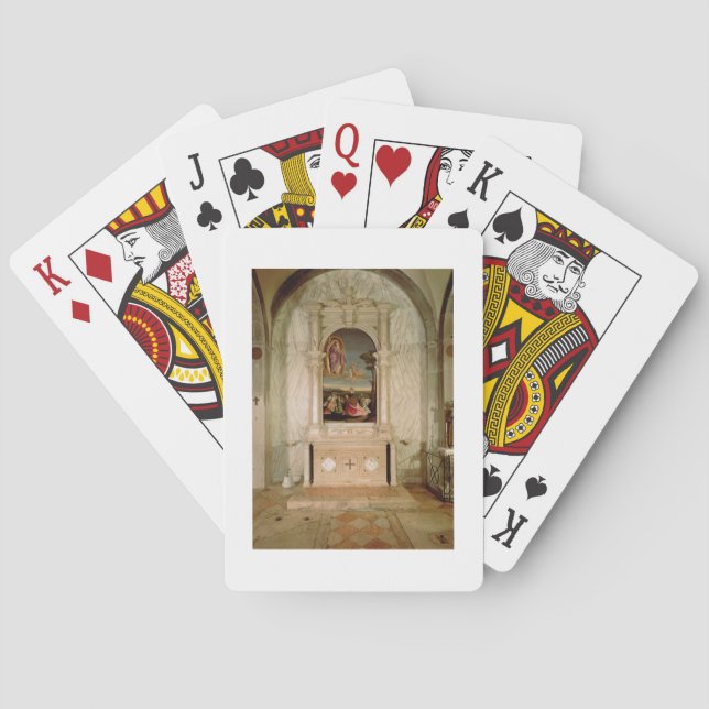 St. Christina Altarpiece Playing Cards (Back)