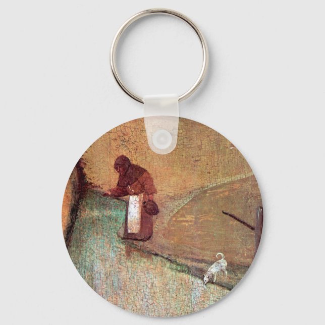 St. Christopher, detail 3 keychain (Front)